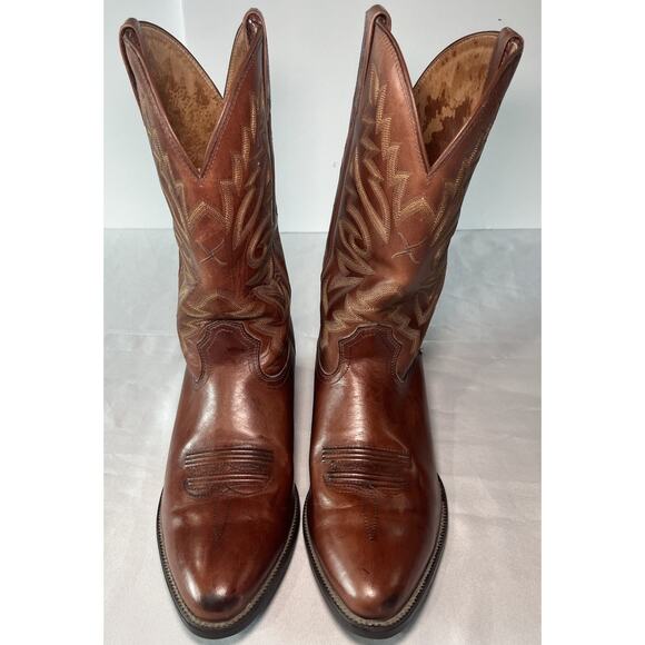 Twisted X Western Brown Cowboy Boots Mens R Toe 14" Tall Size 13EE MWT002 - Picture 2 of 15